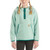 Carhartt Girls Fleece Quarter-Snap Long Sleeve Hooded Sweatshirt