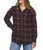 North River Womens Brushed Tunic Long-Sleeve Button-Up Shirt