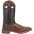 Laredo Men's Exotic Snake Western Black/Brown Broad Square Toe Boots