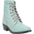 Dan Post Youth Girl's Round Toe Chently Teal Lace Up Boots