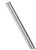 Master Halco 1 5/8 x 8 in. H 17 Ga. Galvanized Silver Steel Line Post