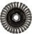 DeWalt 4" x 5/8"-11 HP .020 Stringer Wire Wheel Bulk- Silver