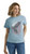 Wrangler Womens Ashley Blue Regular Fit T-Shirt