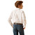 Ariat Boy's White Kade Casual Series Long Sleeve Button Up Shirt