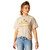 Ariat Ladies Oatmeal Heather Cowgirl Desert Short Sleeve Shirt