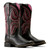 Ariat Ladies Black Deertan/Madison Avenue Cattle Caite Stretchfit Square Toe Boots