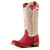 Ariat Ladies Red/White Frontier Boon Western Boots