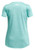 Under Armour Girls' Turquoise UA Tech Twist Big Logo Short Sleeve