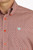 Cinch Men's Classic Red Geo Print Button Down Short Sleeve Western Shirt