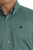 Cinch Men's Solid Turquoise Button Down Western Long Sleeve Shirt