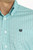 Cinch Men's Blue Diamond Plaid Short Sleeve Button Up Shirt