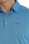 Cinch Men's ArenaFlex Sky Blue Short Sleeve Polo Shirt