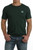 Cinch Men's Green Cinch Jeans Graphic Logo Short Sleeve Shirt