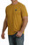 Cinch Men's Gold Western Cinch Graphic Logo Short Sleeve Shirt