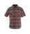 Noble Outfitters Men's Plaid FullFlexx Snap Short Sleeve Shirt