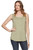 Threadgrit Womens Ashley Knit Henley Tank