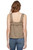 Threadgrit Womens Addison Embroidered Trim Knit Tank Top