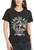 Rock & Roll Cowgirl Women's Black Trail Blazin' Graphic Short Sleeve T-Shirt