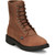 Justin Men's Aged Brown Livestock 8" Lace-Up Round Toe Work Boots