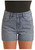 Rock & Roll Denim Women's Studded Indigo  Medium Wash Shorts