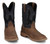 Justin Men's Peanut Tan Brown with Blue Shaft Bolt 11" Composition Toe Work Boots