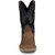 Justin Men's Peanut Tan Brown with Blue Shaft Bolt 11" Composition Toe Work Boots