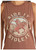 Rock & Roll Cowgirl Women's Chocolate Ride It Stole It Sleeveless Tank Top