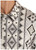 Rock & Roll Denim Men's Charcoal Ditzy Dot Black Diamond Snap Knit Short Sleeve Polo Shirt