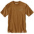 Carhartt Mens Brown Loose Fit Heavyweight Anvil Short Sleeve Graphic T-Shirt