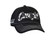 Cowgirl Hardware Kids Black with Cow print & Bling "Cowgirl" Embroidery Adjustable Cap