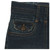 One 5 One Women's Medium Stonewash Double Button Shorts with Square Pockets & Paisley Waist Design