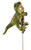 The Petting Zoo Lollyplush T-Rex Dino with Rainbow Lollipop