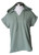 Keren Hart Womens Moss Hooded Short Sleeve Shirt