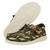Hey Dude Boy's Wally Youth Fish Camo Olive Slip On Casual Shoes