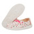Hey Dude Girls Wendy Youth Double Hearts White/Pink Casual Slip On Shoes