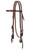 Weaver Leather Working Tack Straight Browband Headstall with Floral Hardware