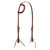 Weaver Leather 5/8IN Brown Latigo Leather Flat Sliding Ear Headstall