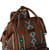 Wrangler Allover Wrangler Aztec Printed Callie Dark Brown Backpack