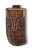 Ariat Men's Brown Genuine Leather Floral Embossed Tan Tab Knife Sheath Ariat Men's Brown Genuine Leather Floral Embossed Tan Tab Knife Sheath