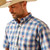 Ariat Men's Pro Series Blue Dawson Stretch Short Sleeve Western Shirt