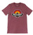 Red Dirt Hat Co Men's Heather Maroon Thunderbird & Sunset Logo Early Bird Short Sleeve T-Shirt