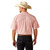 Ariat Men's Pro Series Duke Red & White Mini Plaid Stretch Short Sleeve Western Shirt