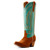 Ariat Women's Ambrose Penny Suede/Turquoise J Toe Western Boots