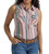 Wrangler Womens Retro Punchy Striped Sleeveless Shirt