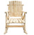 Livingscape Natural Log Rocking Chair