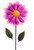 Cheap Carls Purple Daisy Spinner Metal Lawn Stake