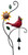 Cheap Carls Metal Cardinal with Sunflower Yard Stake 56"x11"