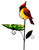 Cheap Carls 44" Cardinal Leaf Bird Bath On Pole Lawn Stake