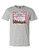 Brew City Beer Gear Men's Athletic Gray Budweiser Bowtie Neon Logo w/Horses Short Sleeve Shirt