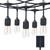 Livingscape 24FT 12 Bulb LED String Light